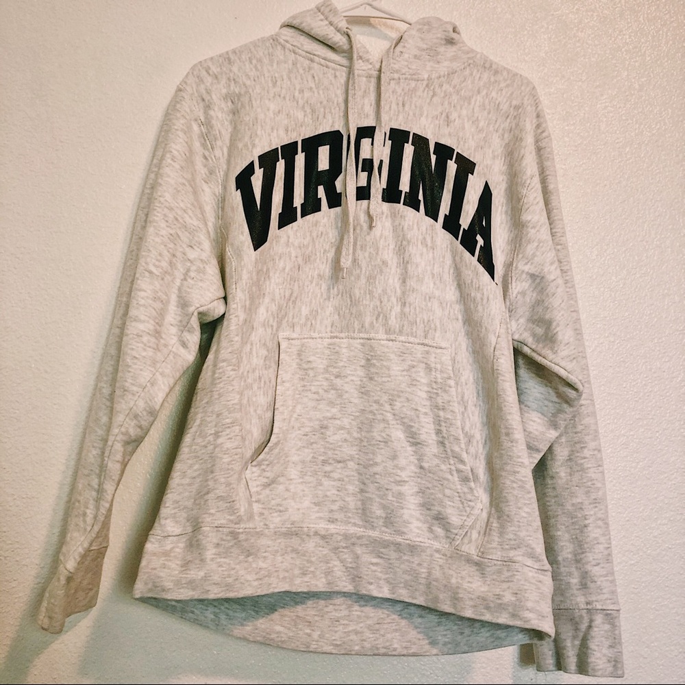 Virgina Spellout Hoodie Small